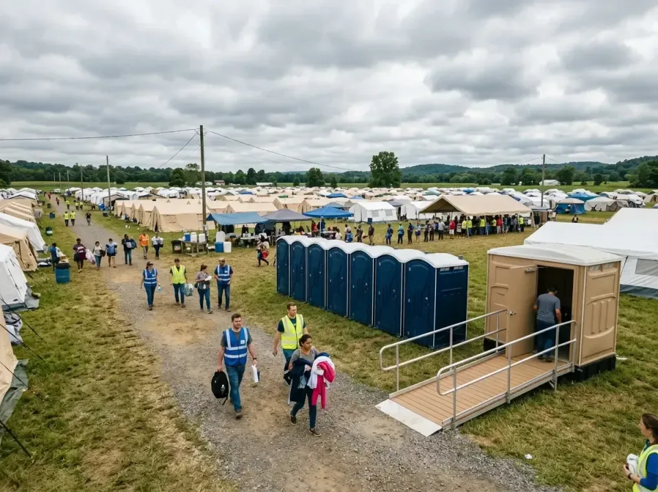 disaster-relief-camp-restrooms-010 — frequently asked questions, Dumpster & Portable Bathrooms Rental in Round Lake Park, IL